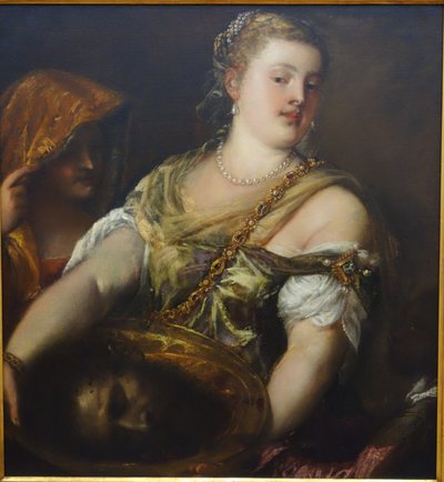 Salome with the Head of John the Baptist by Tiziano Vecelli